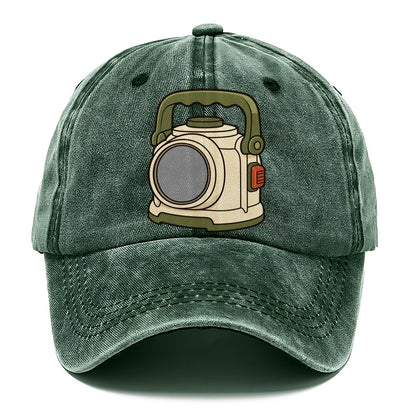 Lamp For The Late One Geocaching Classic Cap – Forest Mist