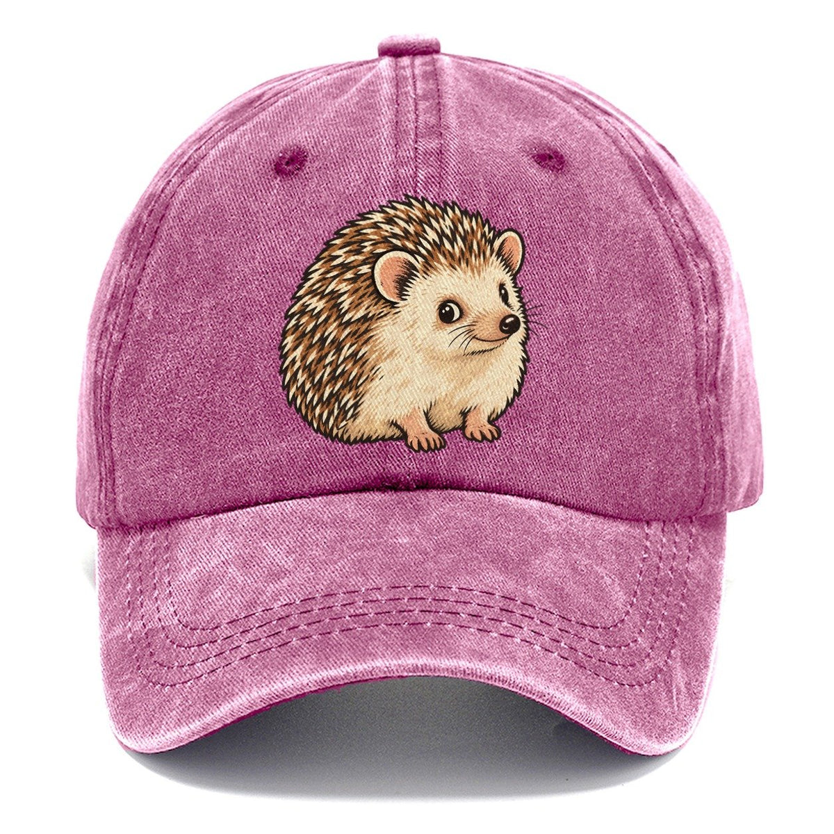 Hedgehog Side Glance Small Pet Logos Classic Cap – Dusty Rose