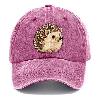 Hedgehog Side Glance Small Pet Logos Classic Cap – Dusty Rose