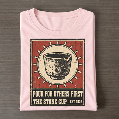 Stone Cup Izakaya Rules Classic T-shirt – Pink