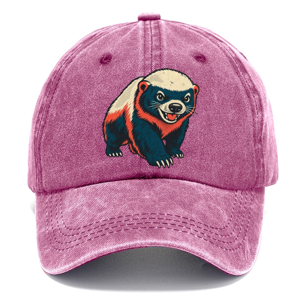 Honey Badger March Classic Cap – Dusty Rose