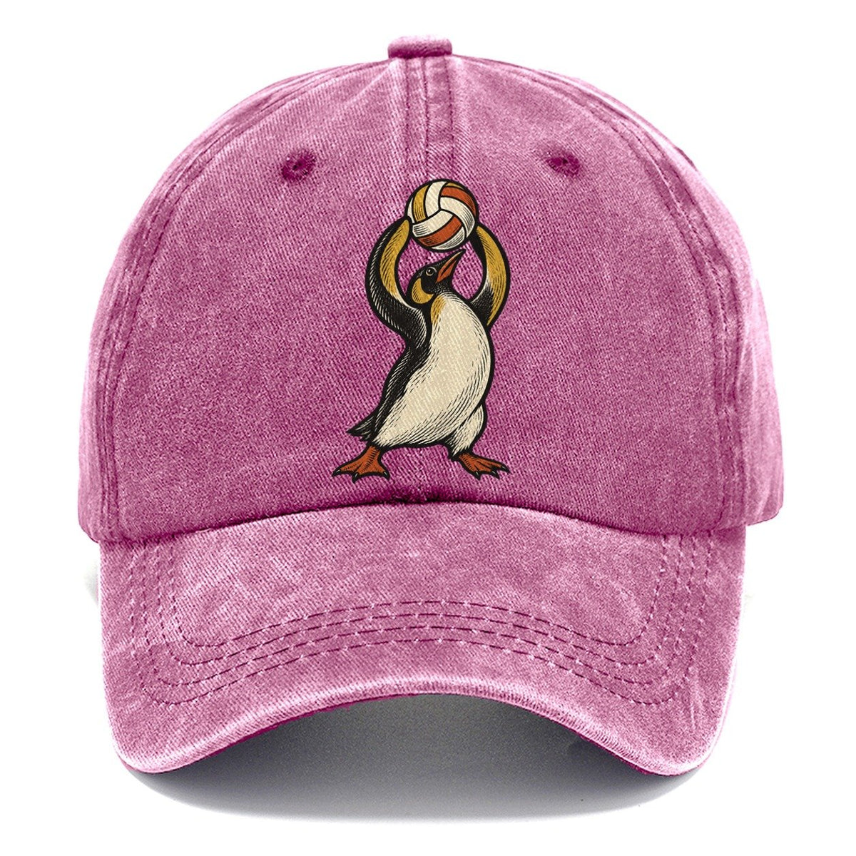 Penguin Volleyball Setter Sundown Familiars Classic Cap – Dusty Rose