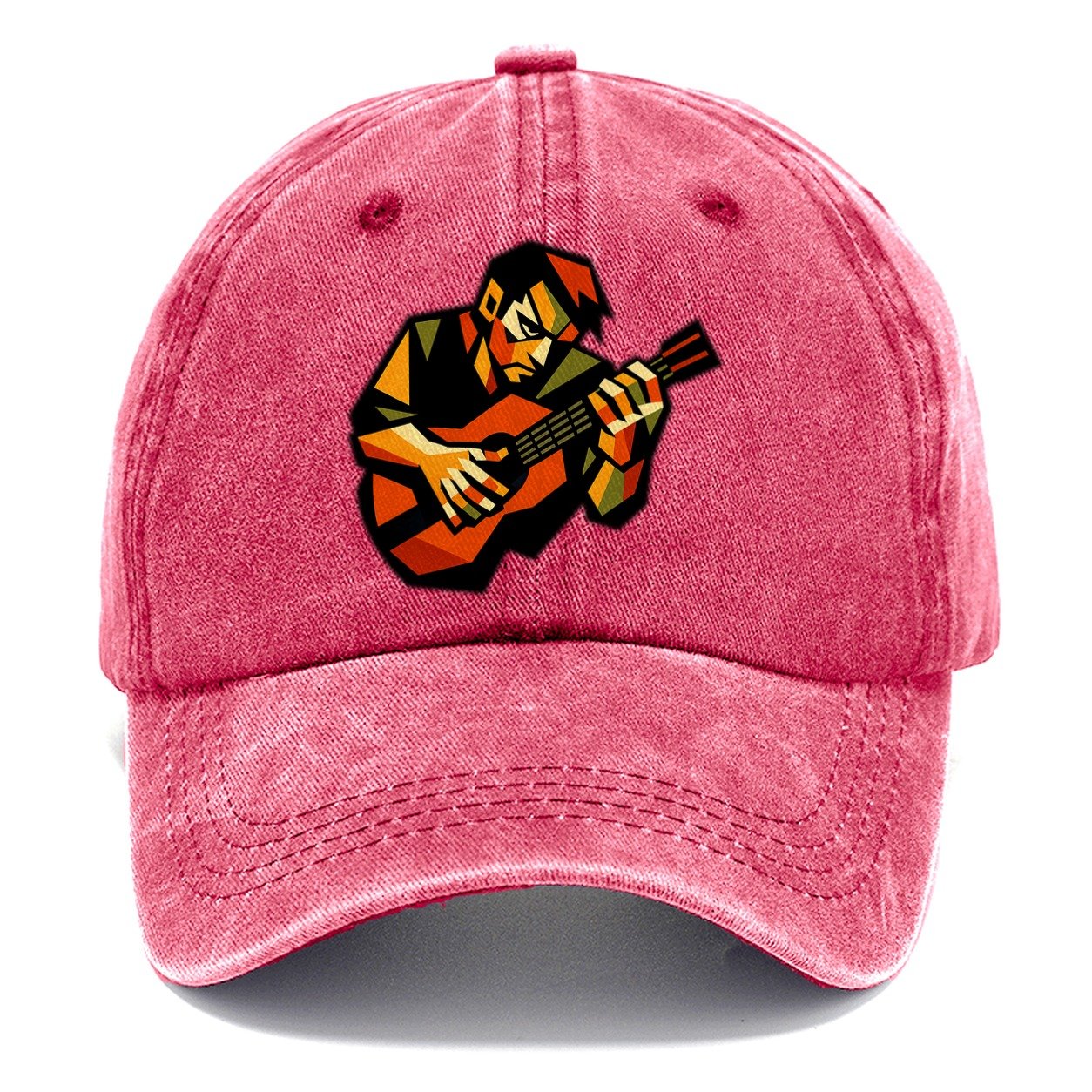 Guitar Lover Guitarist Classic Cap – Pomegranate Blush