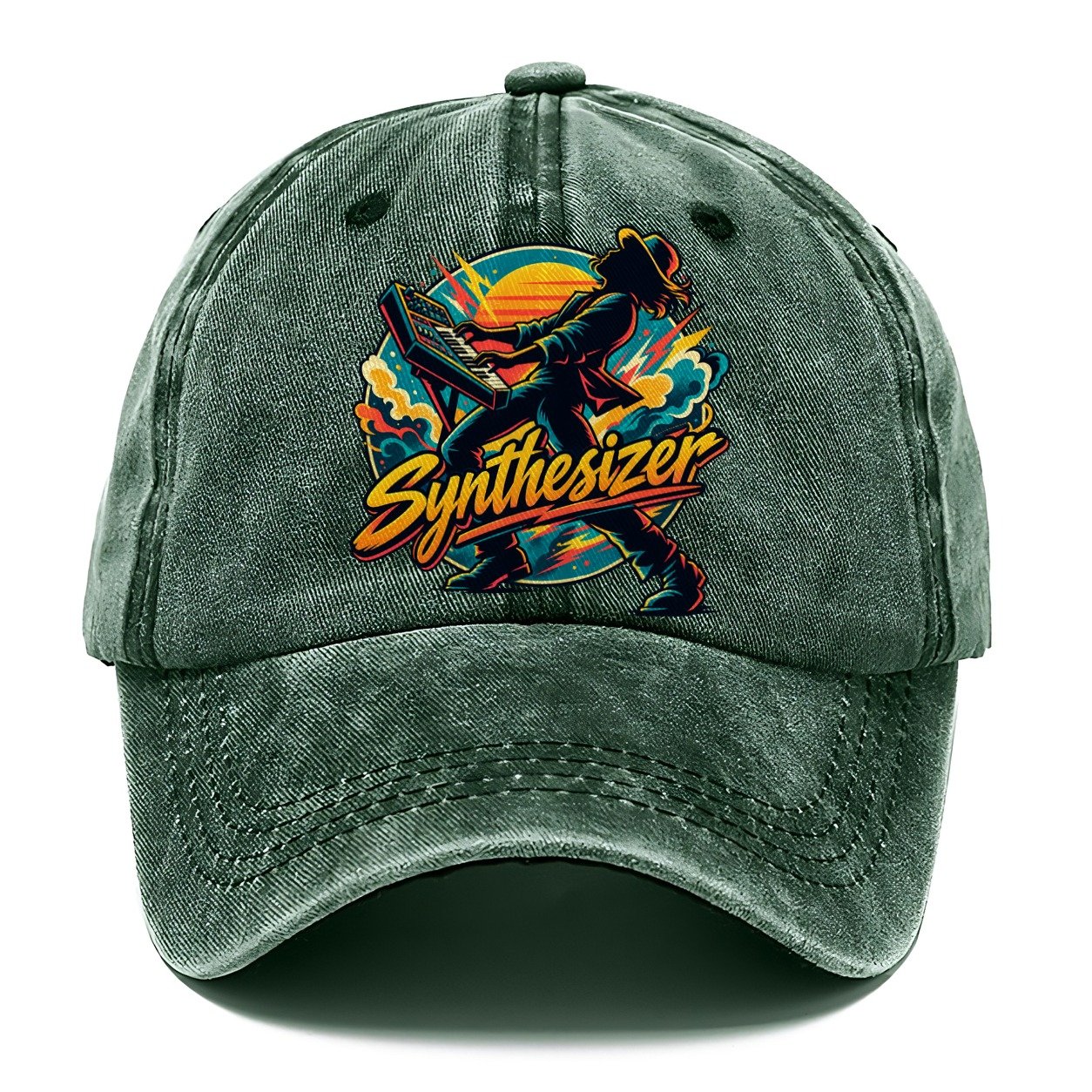 Synthesizer Crest Music Instruments Classic Cap – Forest Mist