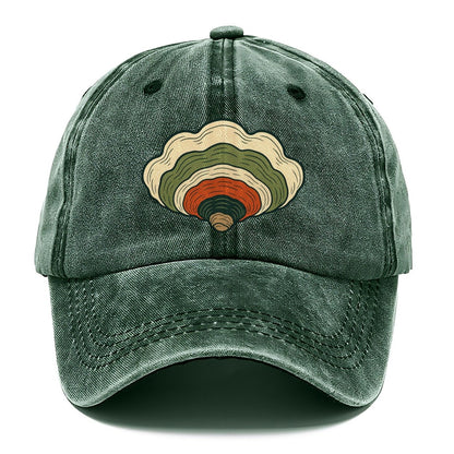 Turkey Tail Fan Foraging And Mycology Classic Cap – Forest Mist