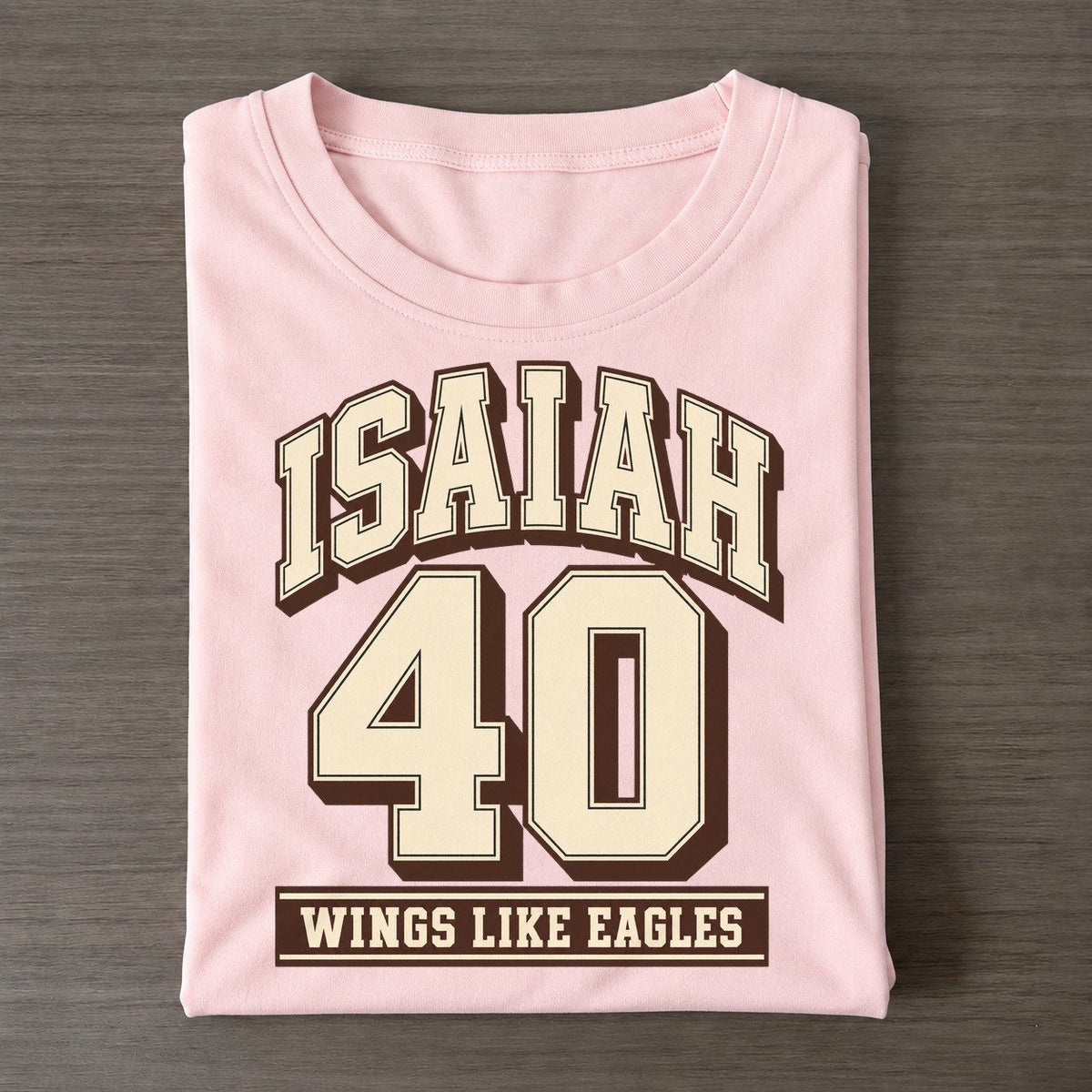 Isaiah 40 Varsity Chapel Varsity Classic T-shirt – Pink