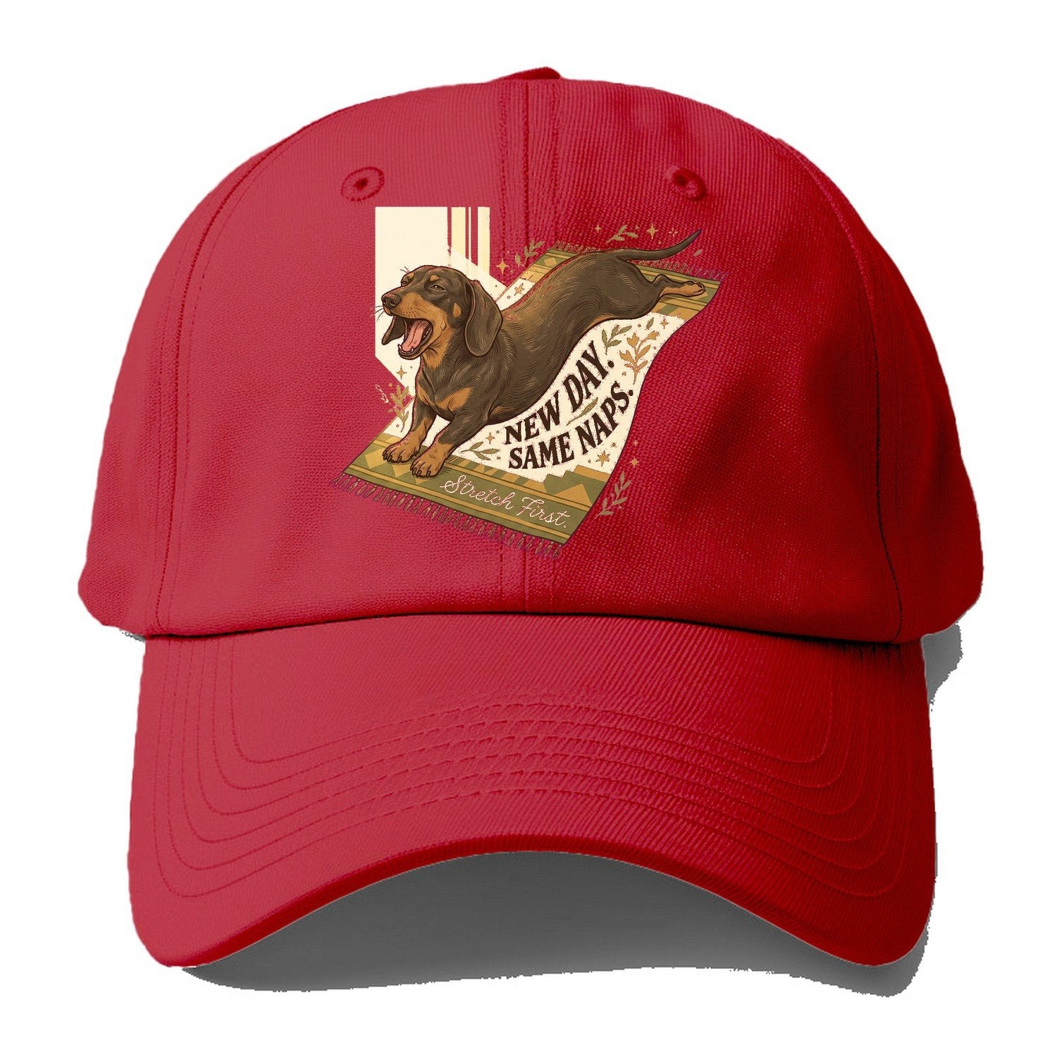 New Day Same Naps Baseball Cap – Red