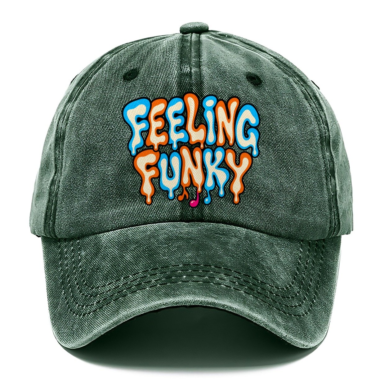Feeling Funky Crazy Styles Classic Cap – Forest Mist