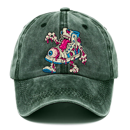Zombie Sneaker Crazy Styles Classic Cap – Forest Mist