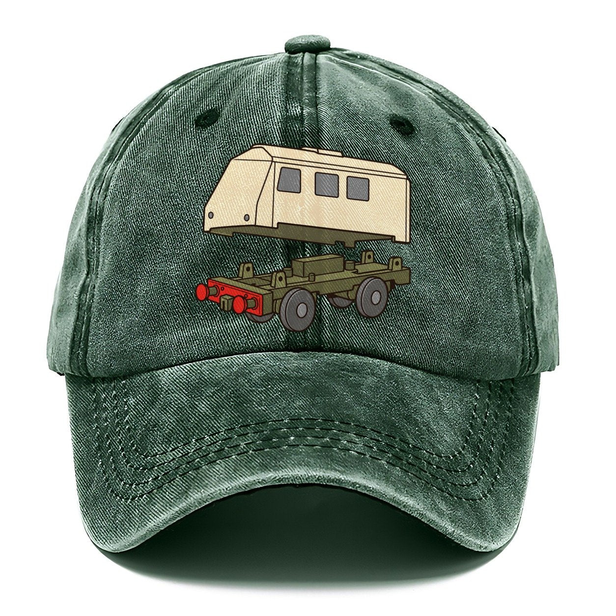 Body Shell Lifted Off Model Railways Classic Cap – Forest Mist