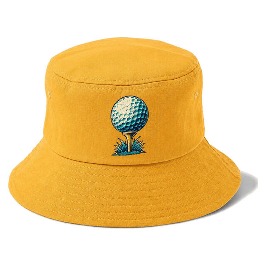 Tee And Ball Mark Golf Life Bucket Hat – Golden Harvest