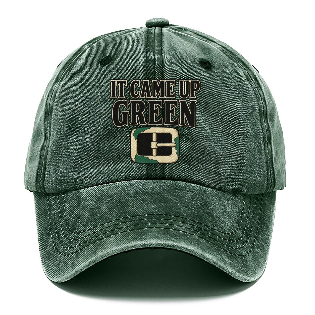 It Came Up Green Treasure Hunting Classic Cap – Forest Mist