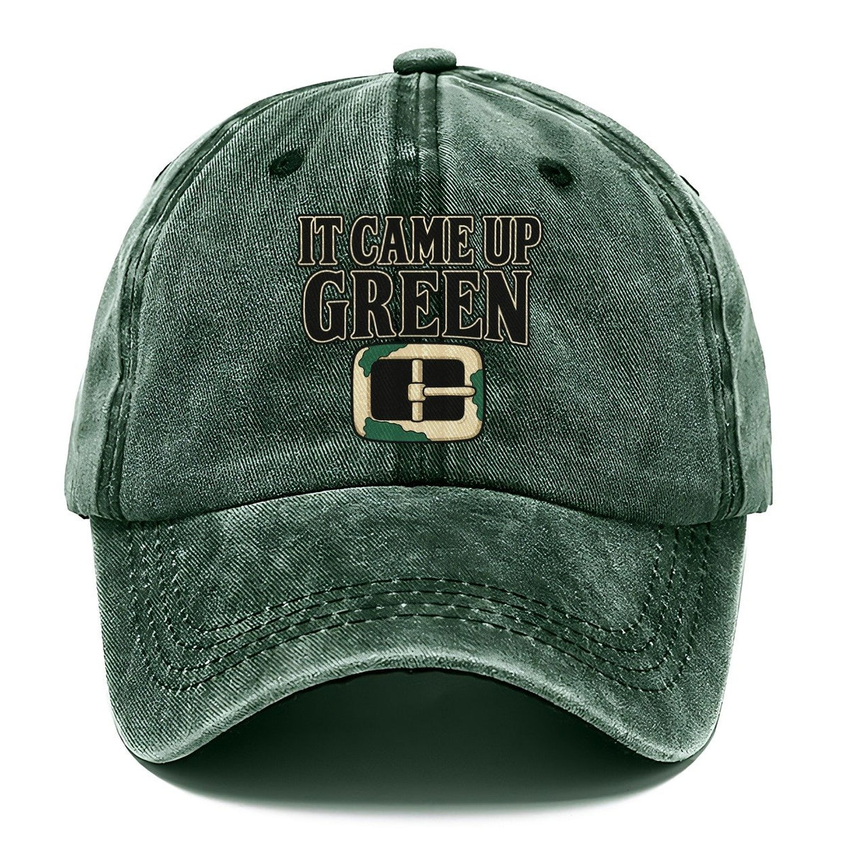 It Came Up Green Treasure Hunting Classic Cap – Forest Mist