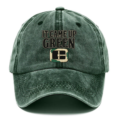 It Came Up Green Treasure Hunting Classic Cap – Forest Mist
