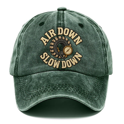Air Down Slow Down Off Roading And Overlanding Classic Cap – Forest Mist