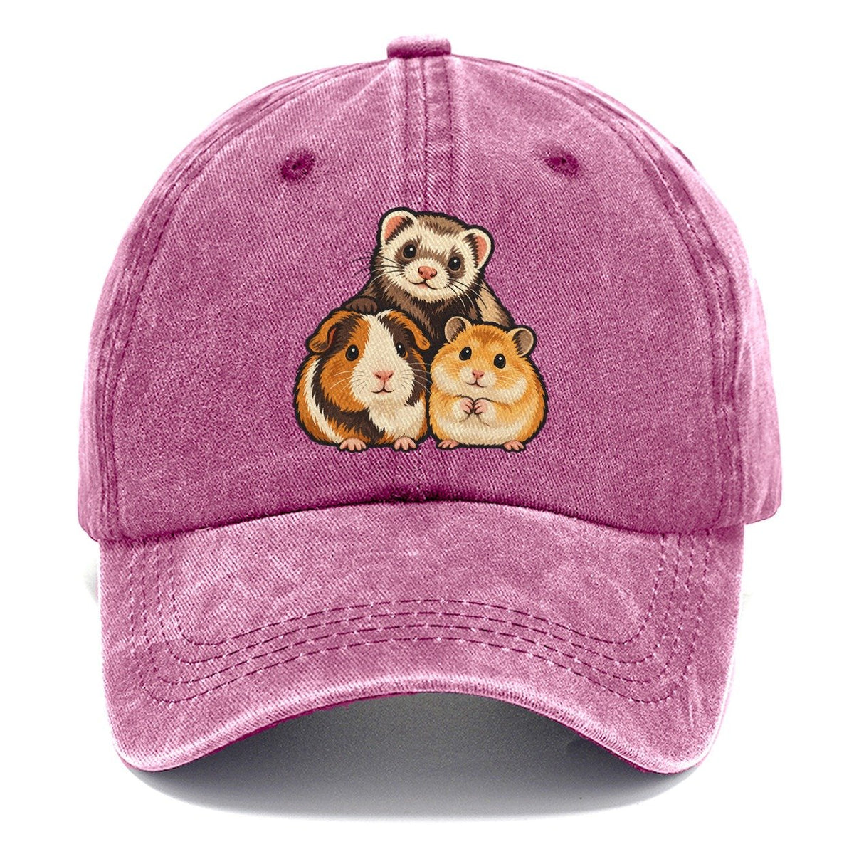 Small Pet Gathering Small Pet Logos Classic Cap – Dusty Rose