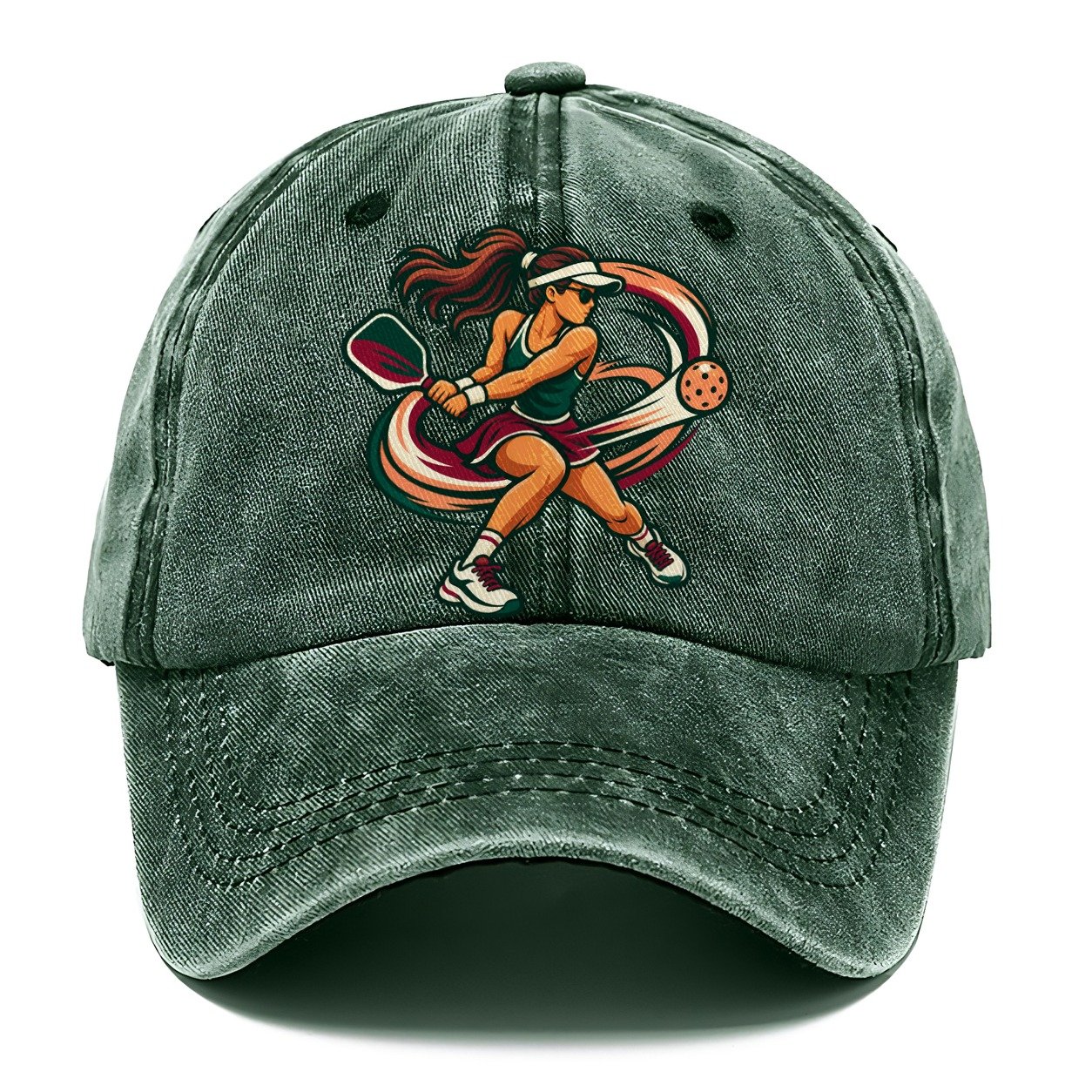 Backhand Winner Pickleball Life Classic Cap – Forest Mist