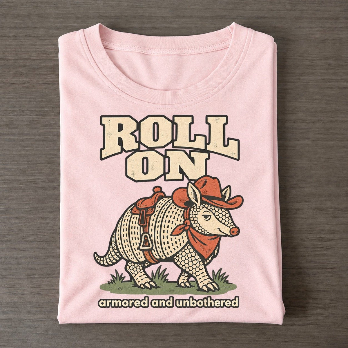 Roll On Cowboy Critters Classic T-shirt – Pink