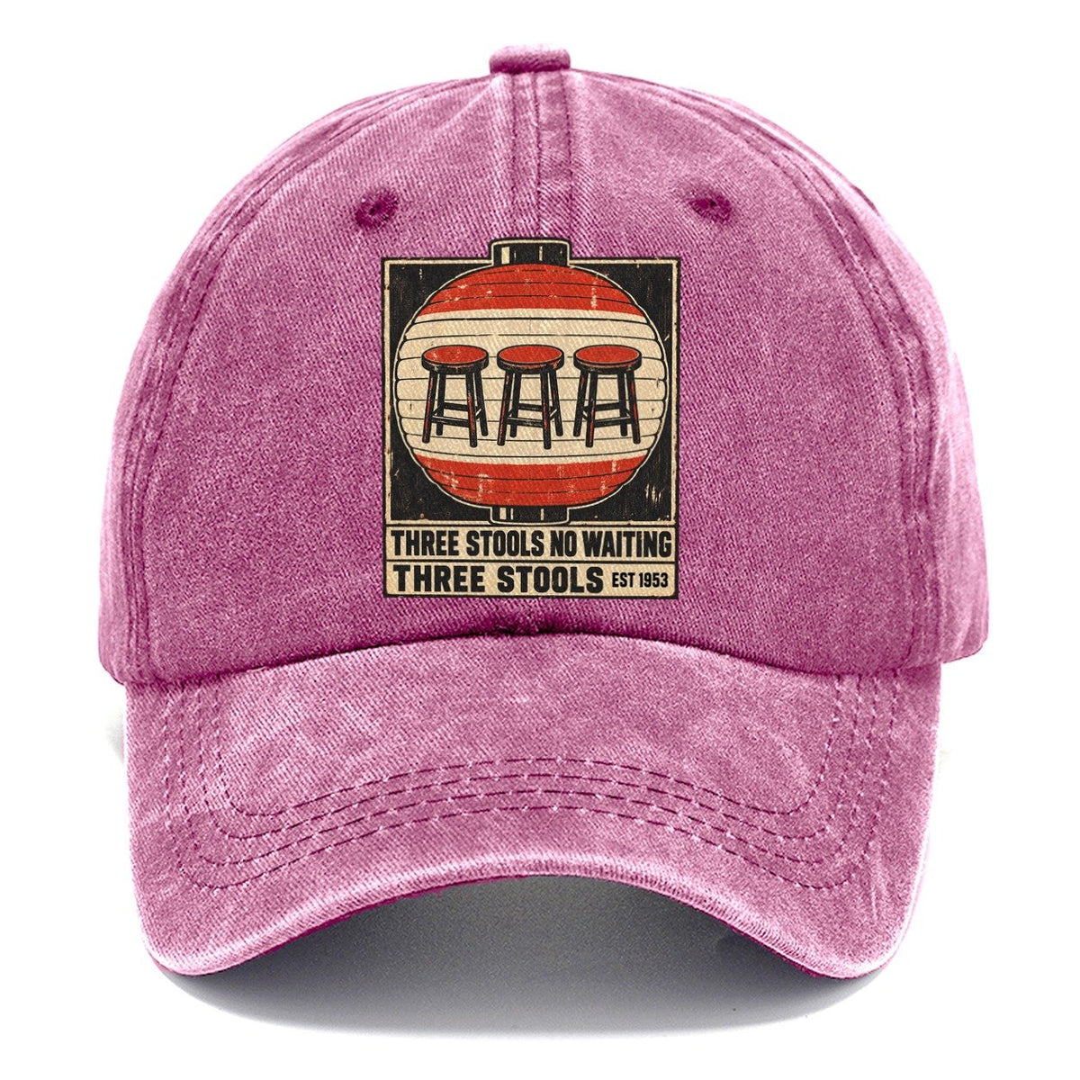 Three Stools Izakaya Rules Classic Cap – Dusty Rose