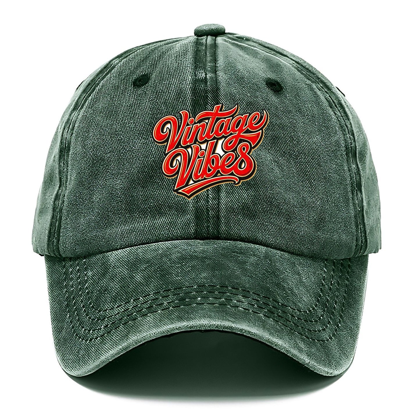 Vintage Vibes Classic Cap – Forest Mist
