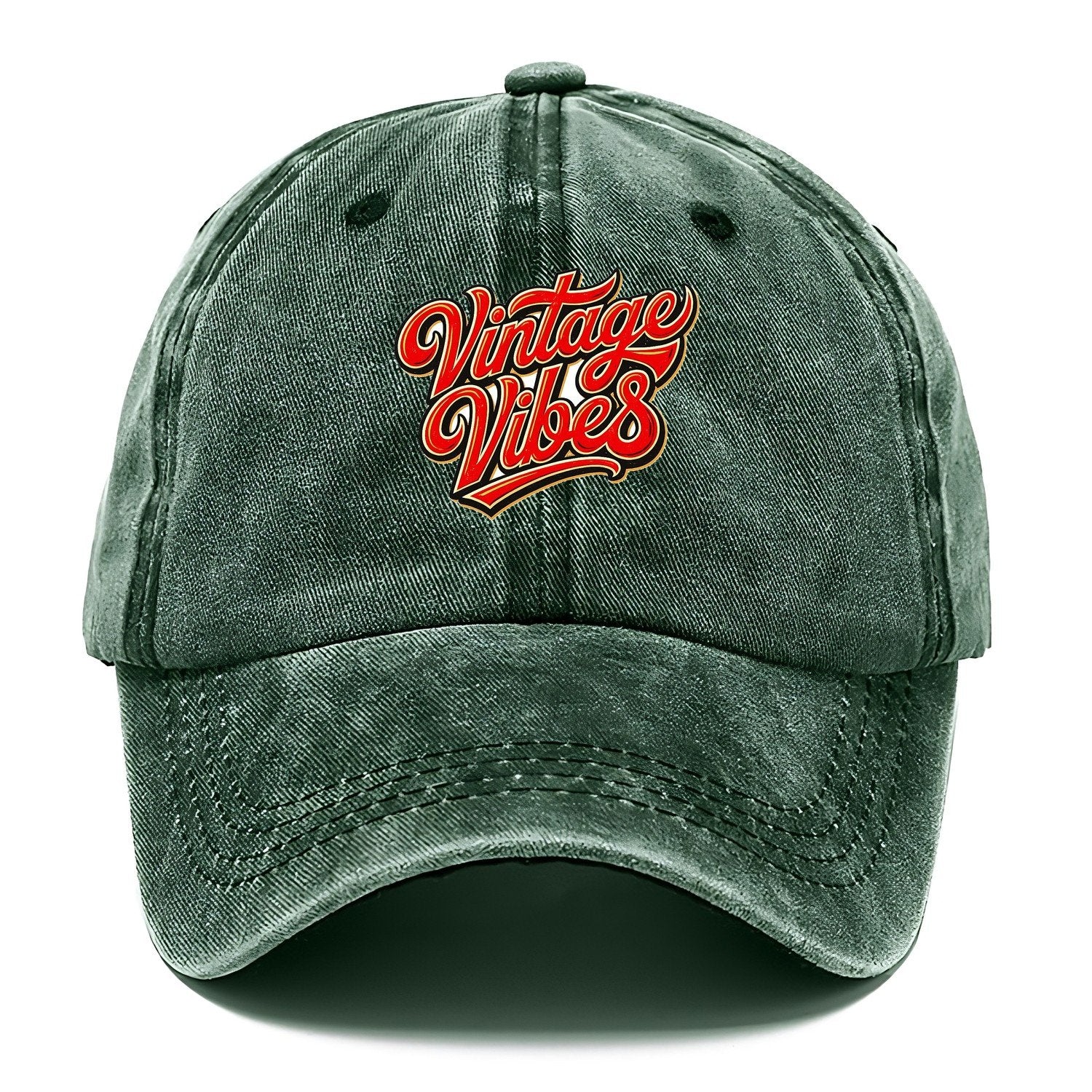 Vintage Vibes Classic Cap – Forest Mist