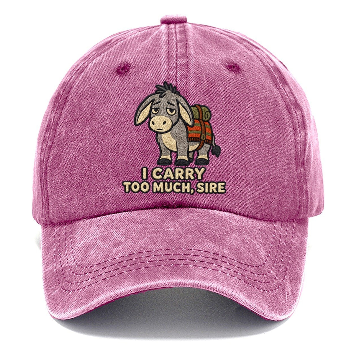 Donkey Bearer Weary Court Classic Cap – Dusty Rose