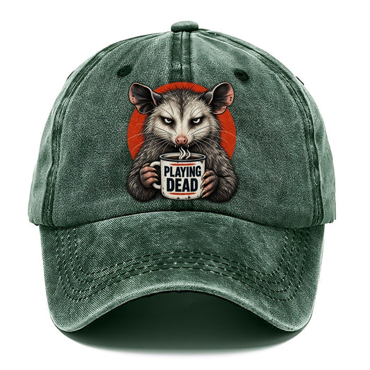 Opossum Mug Truths Classic Cap – Forest Mist