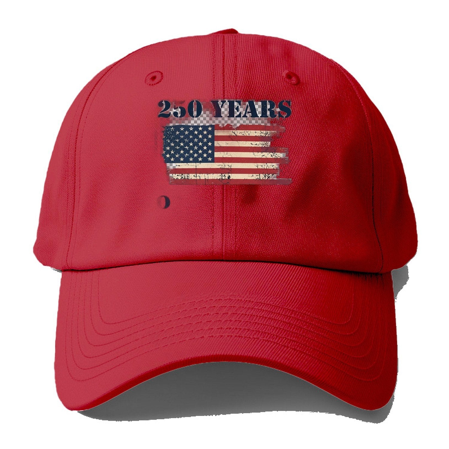 250 Years Freedom Baseball Cap – Red