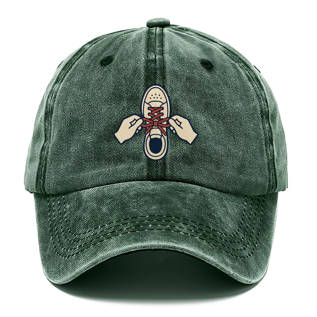 Lace Retie Tennis Match Rituals Classic Cap – Forest Mist