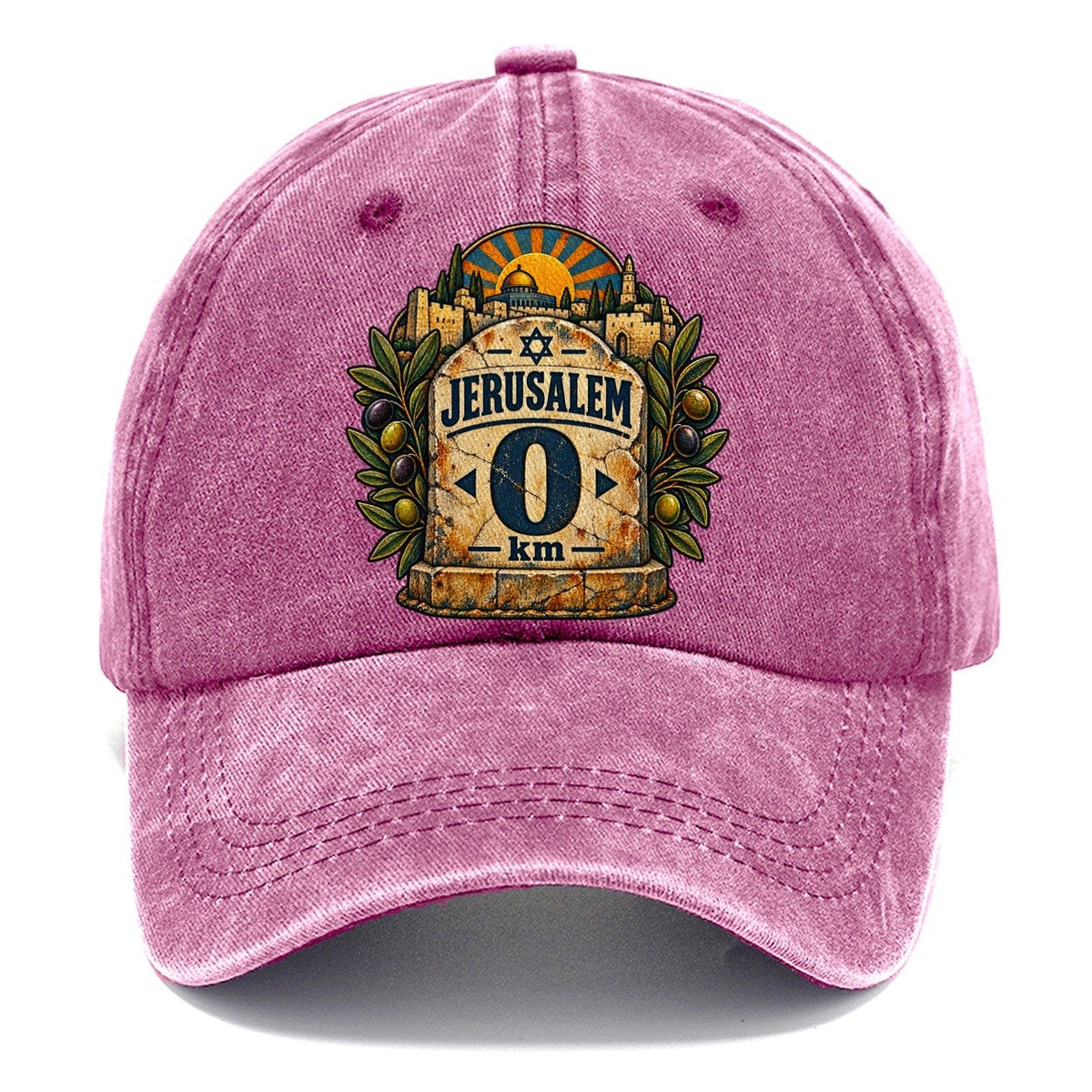 Jerusalem Zero Milestone Jerusalem Classic Cap – Dusty Rose