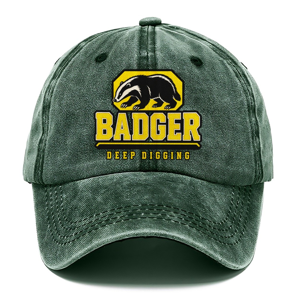 Badger Deep Digging Heavy Duty Classic Cap – Forest Mist