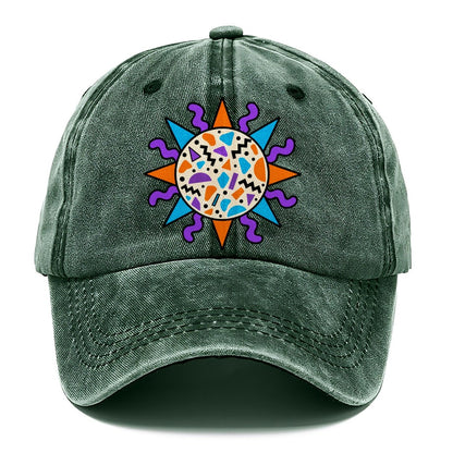 Terrazzo Sun Crazy Styles Classic Cap – Forest Mist