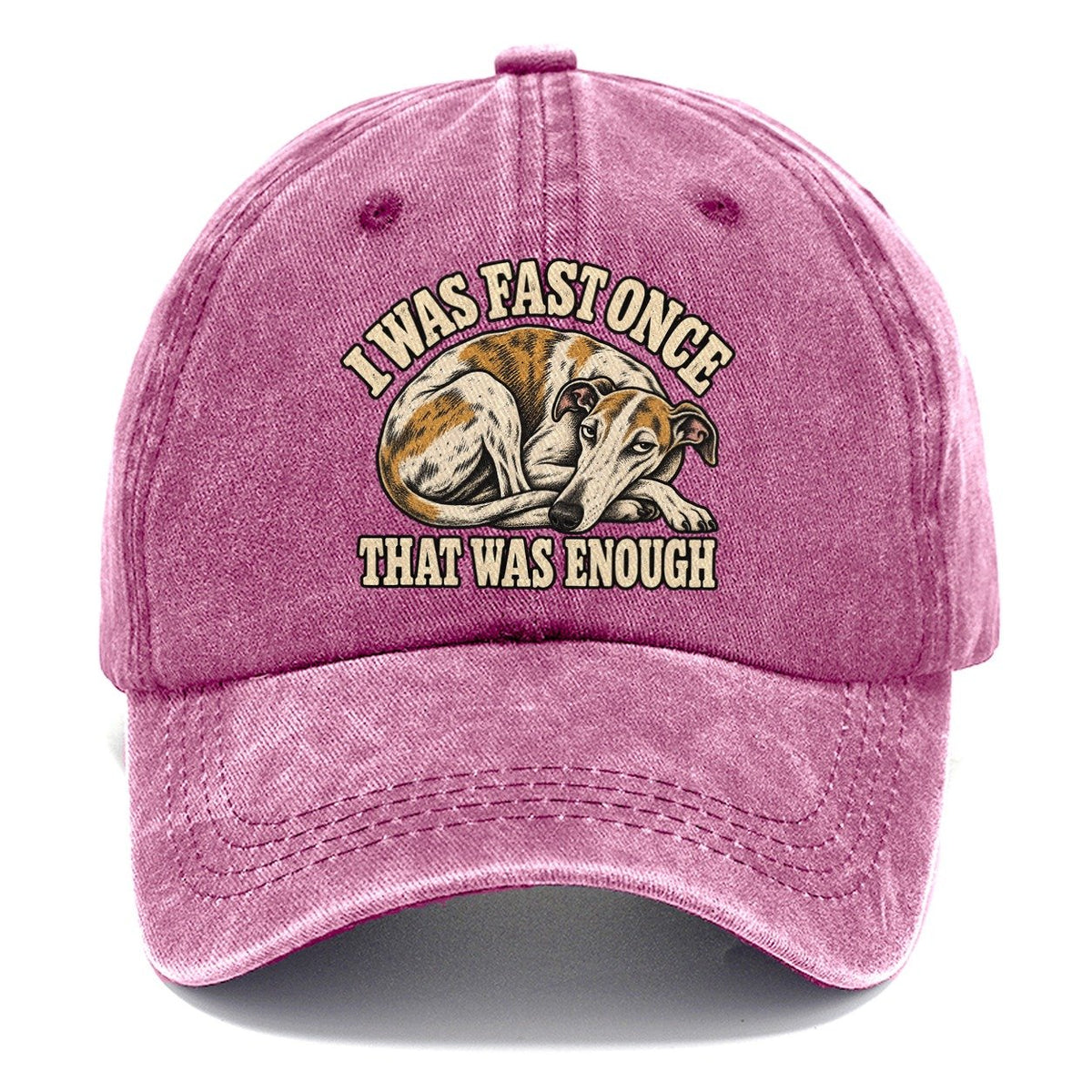 Greyhound Finished Early Everyday Originals Classic Cap – Dusty Rose