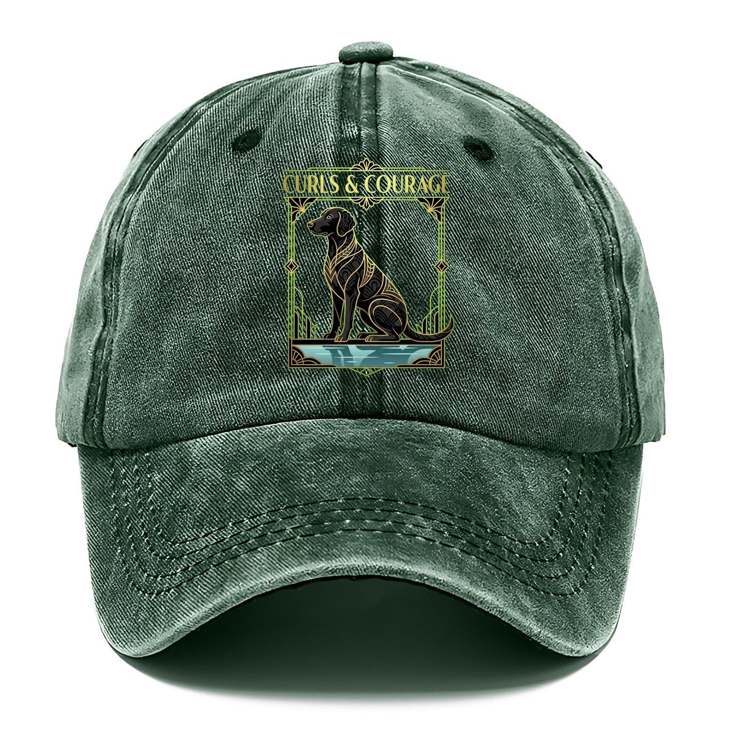 Curls And Courage Classic Cap – Forest Mist
