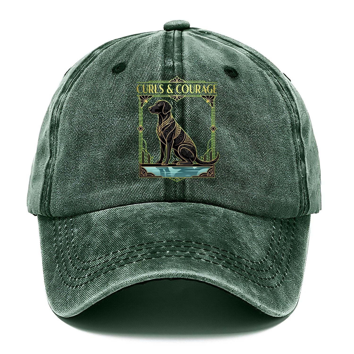 Curls And Courage Classic Cap – Forest Mist