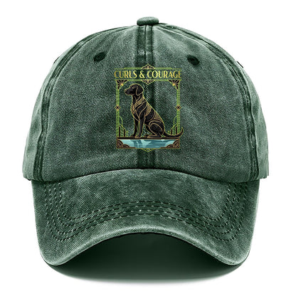 Curls And Courage Classic Cap – Forest Mist