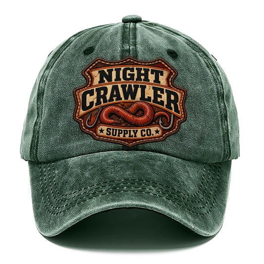 Night Crawler Supply Co Fishing Club Classic Cap – Forest Mist