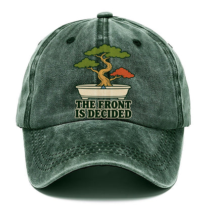 The Front Is Decided Bonsai Classic Cap – Forest Mist