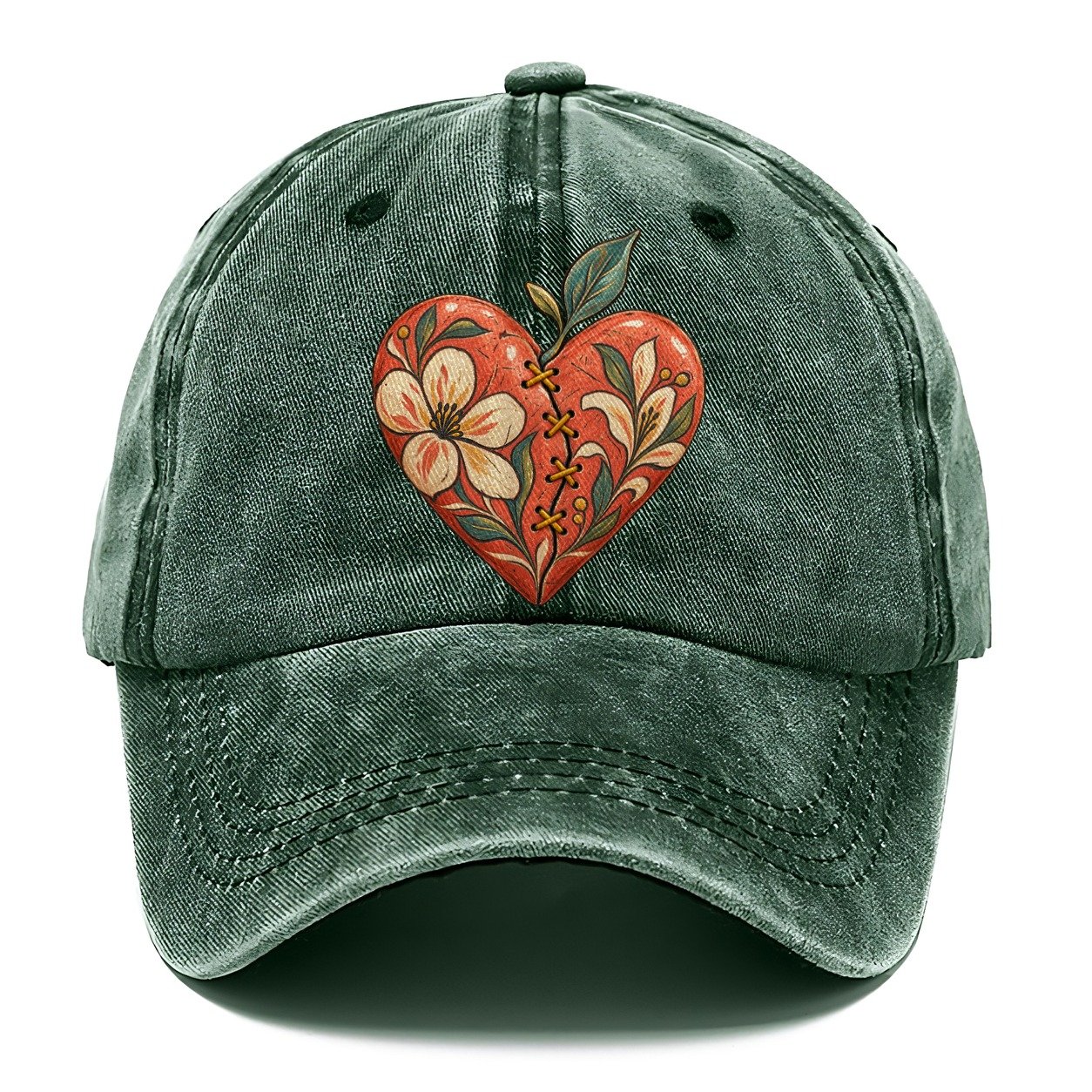 Mended Heart Golden Thread Gentle Wild Classic Cap – Forest Mist