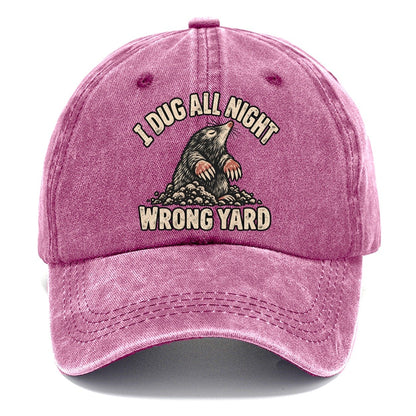 Mole Wrong Yard No Worm Club Classic Cap – Dusty Rose