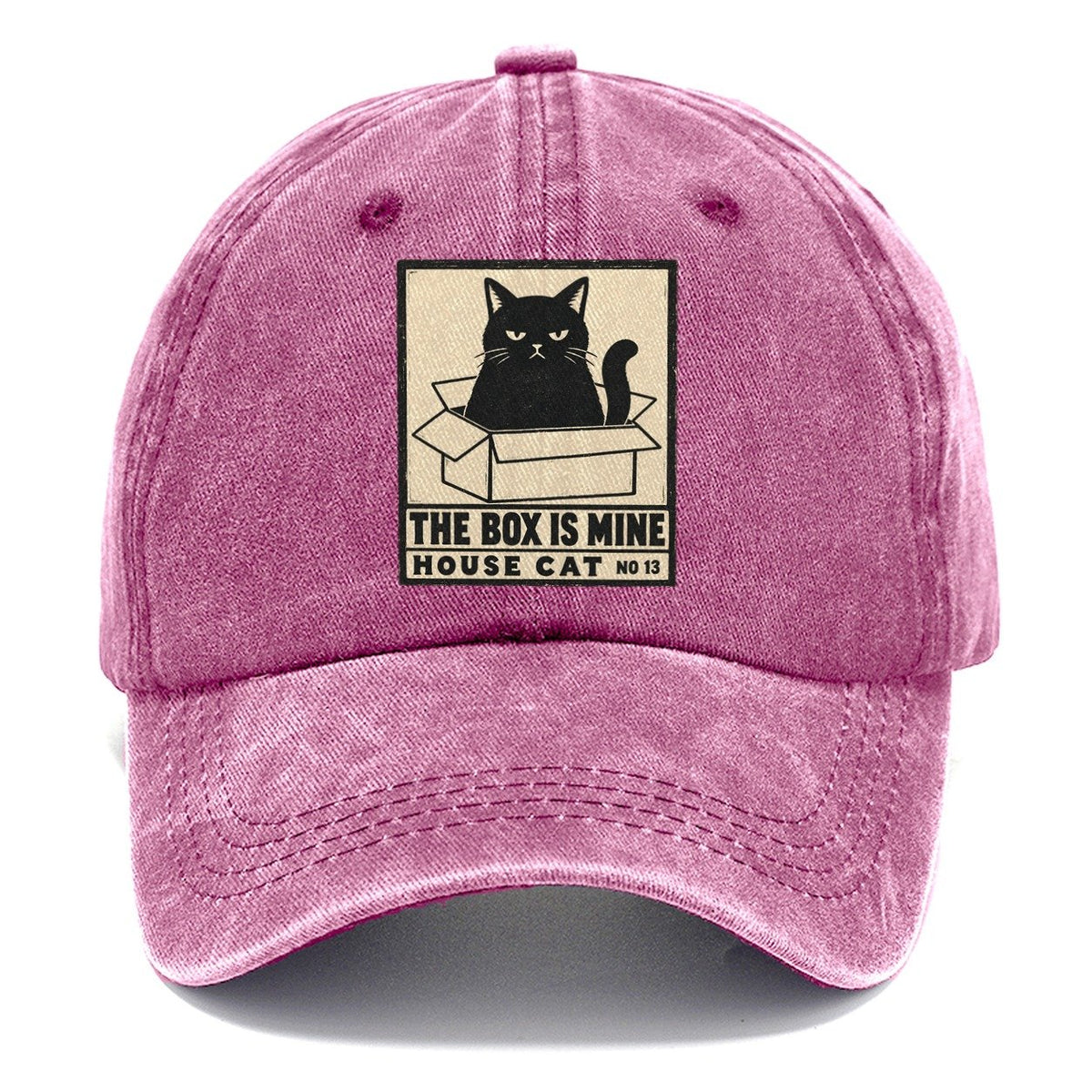 The Box Is Mine Neko Says No Classic Cap – Dusty Rose