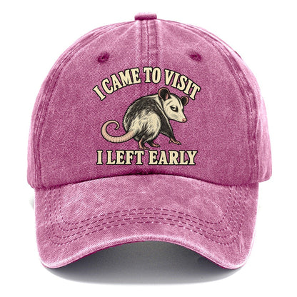 Opossum Quiet Exit Everyday Originals Classic Cap – Dusty Rose