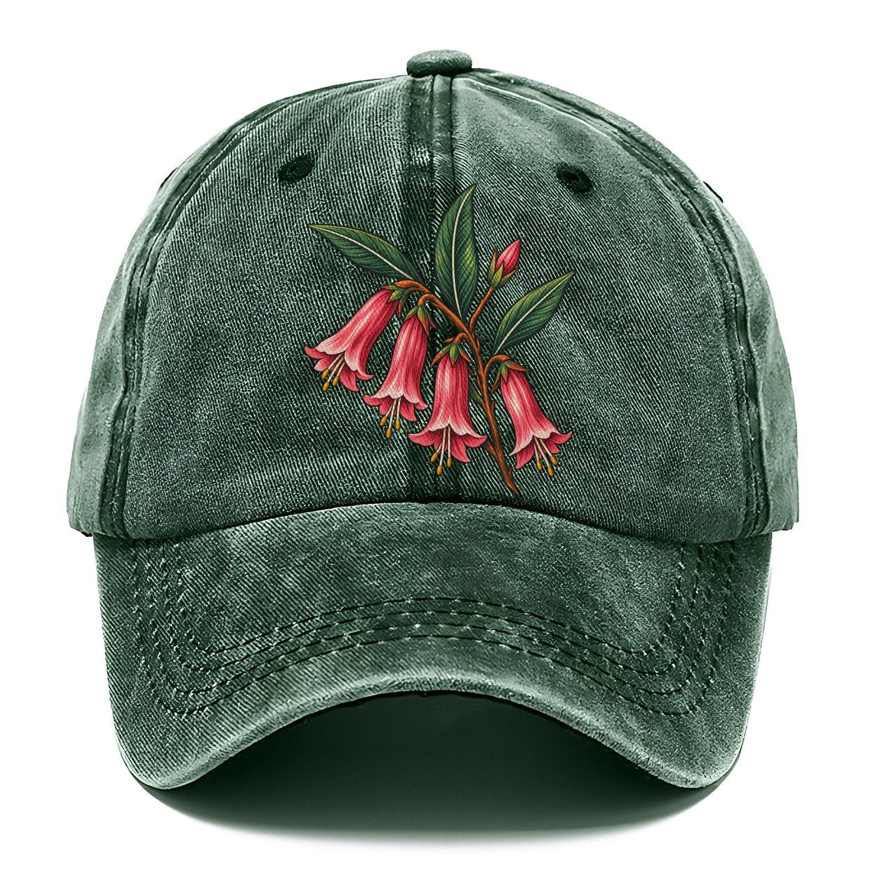 Victoria Common Pink Heath Australia Cultural Icons Classic Cap – Forest Mist