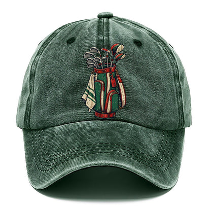 Bag And Clubs Stack Golf Life Classic Cap – Forest Mist