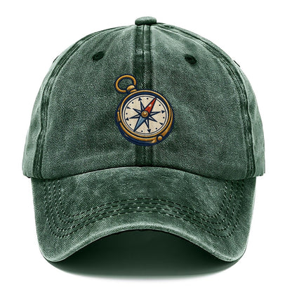 Outdoor Compass Tiny Solo Marks Classic Cap – Forest Mist