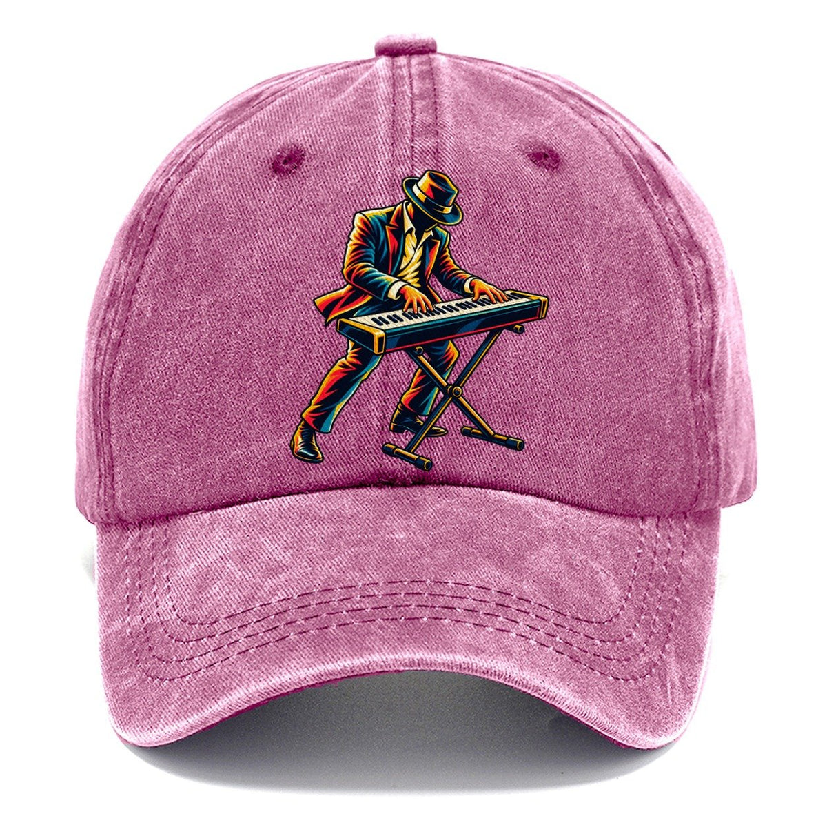 Keyboard Player Classic Cap – Dusty Rose