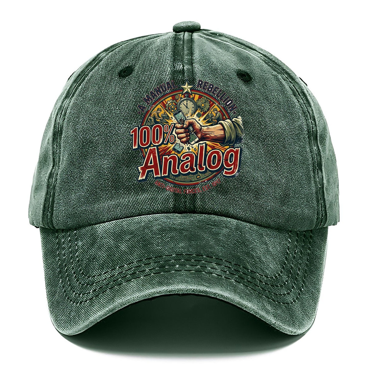 100 Percent Analog Classic Cap – Forest Mist