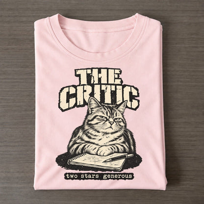 Critic Alley Cat Records Classic T-shirt – Pink