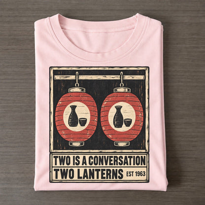 Two Lanterns Izakaya Rules Classic T-shirt – Pink