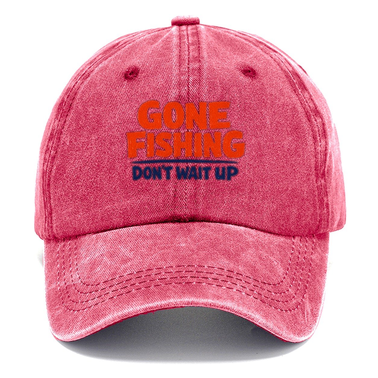 Gone Fishing Departure Classic Cap – Pomegranate Blush
